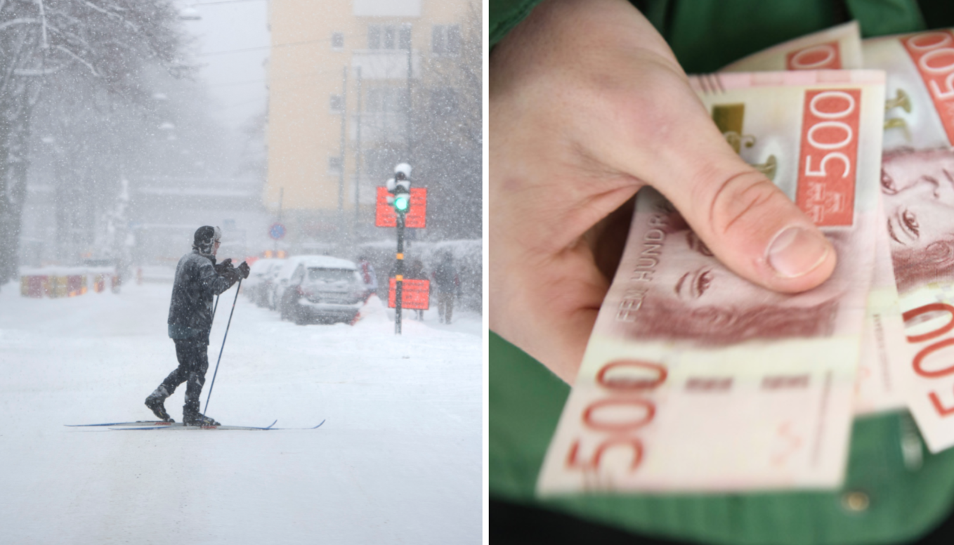 Juristen reder ut om man får lön när man är insnöad och inte kommer